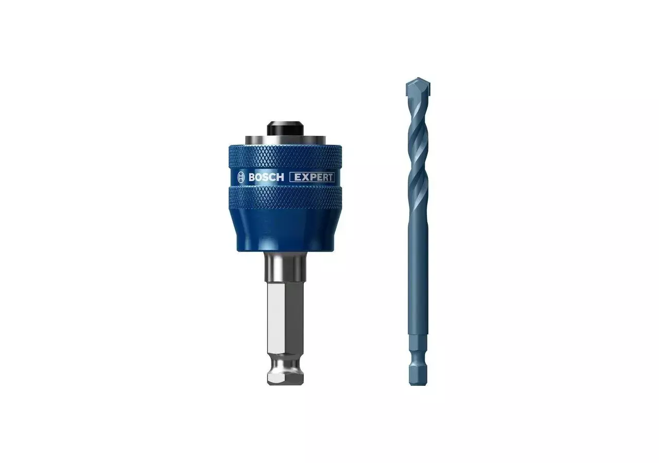 Bosch Expert Power Change Plus adaptateur pour scie cloche 11 mm + foret TCT 8.7 x 105 mm - 2 pièces - BOSCH - 2608900526