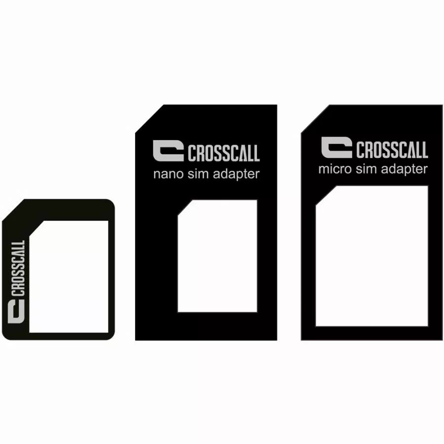 Adaptateur SIM CROSSCALL MicroSIM-NanoSIM - AD.PC.SIM00