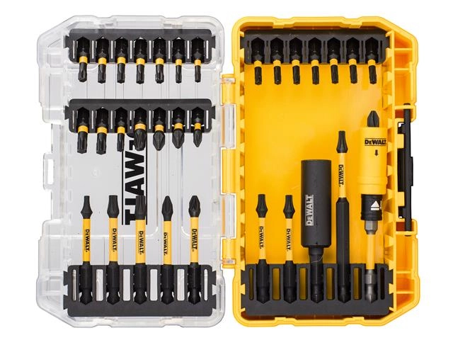 Embout de vissage en coffret Toughcase DEWALT - 32 pièces - Ø 25/57/89 mm - DT70747T-QZ Embout de vissage en coffret Toughcase DEWALT - 32 pièces - Ø 25/57/89 mm - DT70747T-QZ