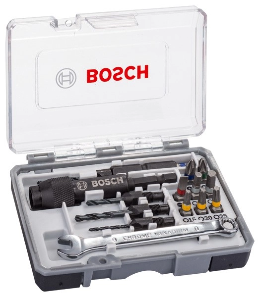 Coffret Drill and Drive BOSCH - 3 en 1 : pré-perçage, fraisage et vissage - 2607002786