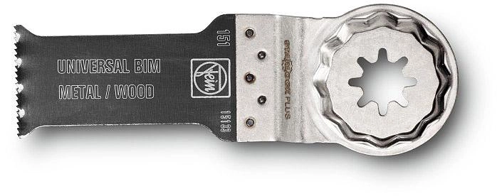 Lame de scie bois/métal E-Cut Universelle Starlock Plus FEIN - 60x28 mm - 63502151210