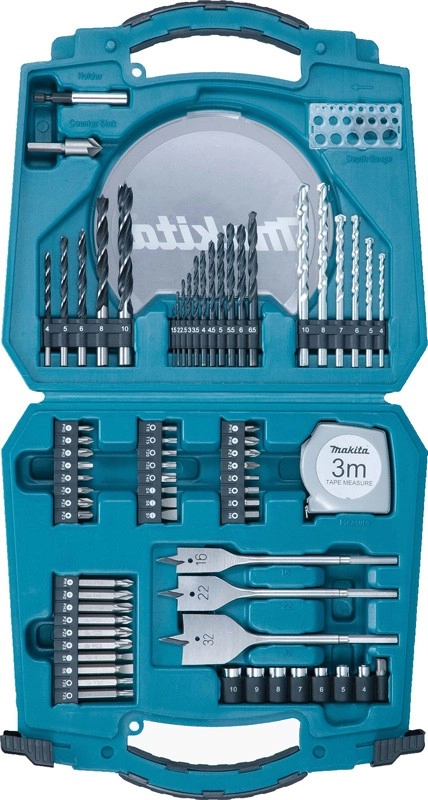 Coffret ensemble d'accessoires MAKITA 71 pièces - D-47145 Coffret ensemble d'accessoires MAKITA 71 pièces - D-47145
