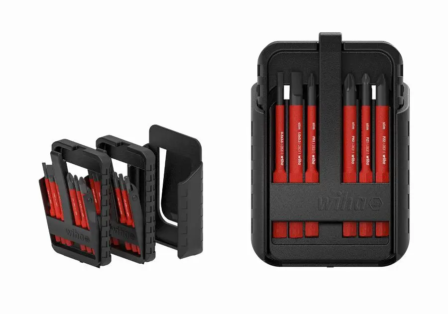 Jeu d'embouts slim electric WIHA - 12 pièces en coffret - 43162