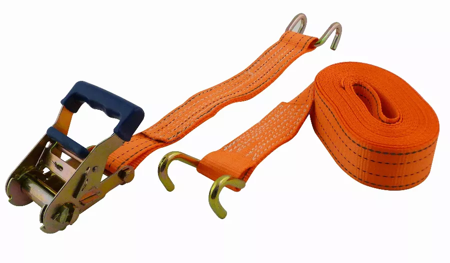 Sangle à cliquet + crochet poids lourd VISO - Larg.50mm - long.8m - SPL801 Sangle à cliquet + crochet poids lourd VISO - Larg.50mm - long.8m - SPL801