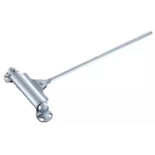 Ferme-porte mécanique à tige tirex argent modèle 54 galet simple GROOM - 154101U