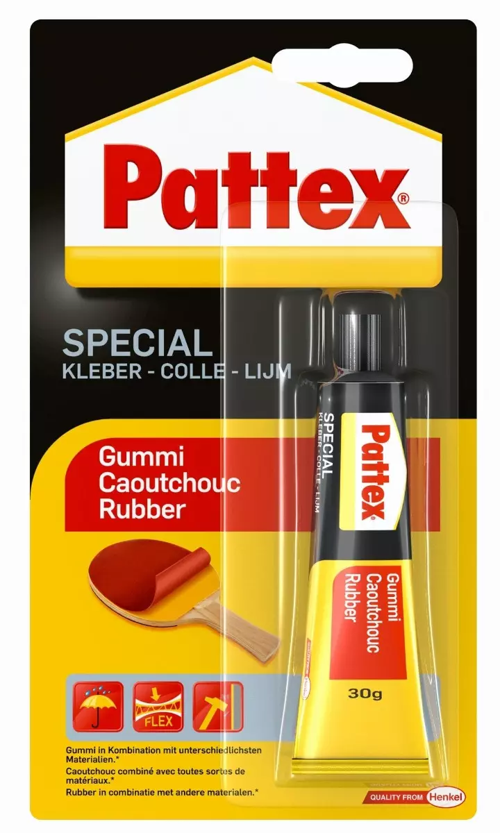 PATTEX Colle Spécialités Matériaux Caoutchouc Tube 30g - HENKEL - 2927212 PATTEX Colle Spécialités Matériaux Caoutchouc Tube 30g - HENKEL - 2927212
