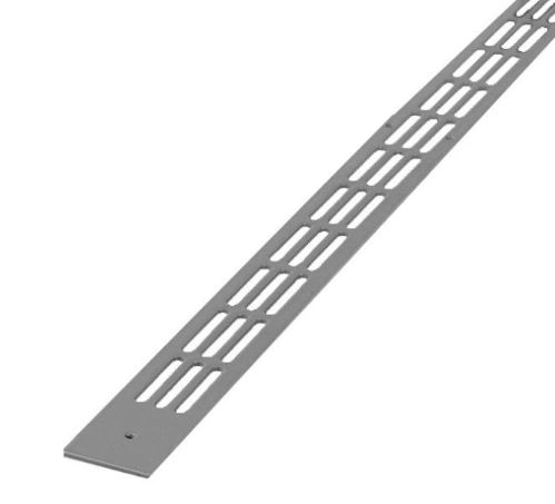 Grille plate alu 478/3 RENSON - 475 mm - argent F1 - 00047831
