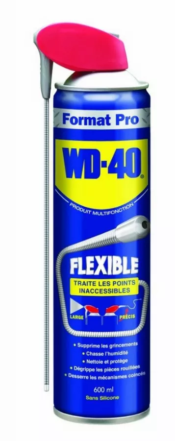 WD40 aérosol 600 ml flexible - 33448