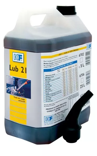 Lot de 12 fluide de coupe soluble universel KF SICERON - Bidon 5L - 6702