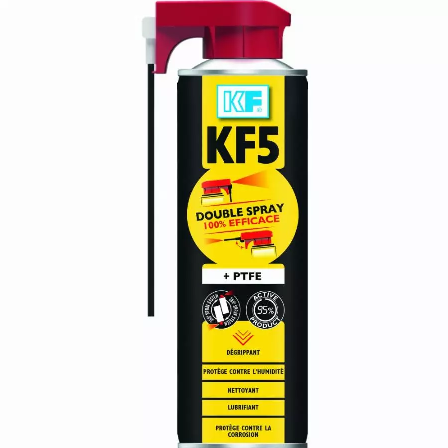 Lot de 12 dégrippant lubrifiant KF SICERON multifonctions - 650ml / 500ml - 6029