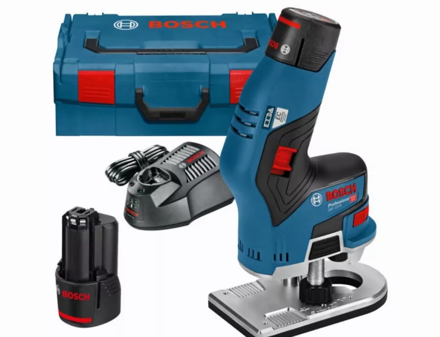 Affleureuse sans fil BOSCH GKF 12V-8 - 2 batteries, chargeur - 06016B0000 Affleureuse sans fil BOSCH GKF 12V-8 - 2 batteries, chargeur - 06016B0000