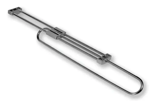 Porte-cintre extensible chromé EMUCA - 450 mm - 6210625