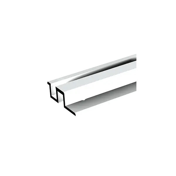 Rail Pico PVC 25V à visser - Longueur 3 m - Blanc - MANTION - 25/300B