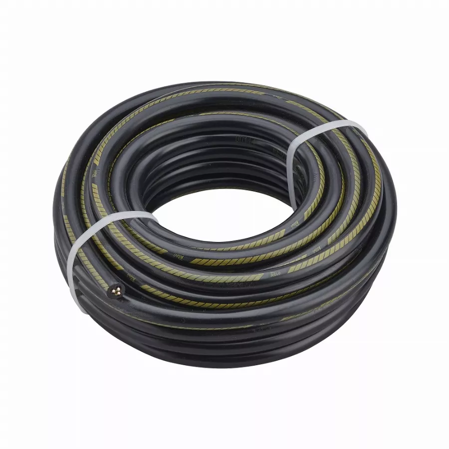 Bobinot câble rigide U1000 R2V 3G2,5mm² 10 mètres DEBFLEX Noir - 512323