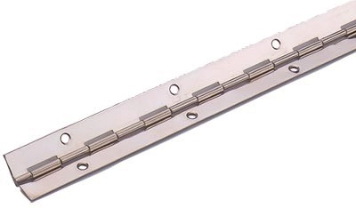 Charnière piano acier laitonné MONIN - 40 X 1980 mm - 471830