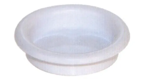 Poignée cuvette ronde MONIN - Ø 40 mm - blanche - 131210