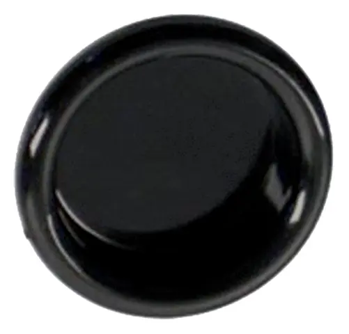 Poignée cuvette ronde à encastrer MONIN  - Ø 30 mm - noir - 131 250