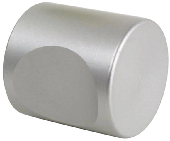 Bouton à encoche BLINDOMAX Ø30 mm argent - AL4001-30AR