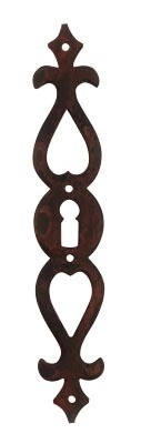 Entree porte du 24306-160 mm fer rouille cire