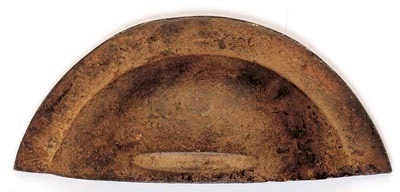 Poignée coquille DUBOIS - 95 x 40 mm - fer rouillé ciré - 498750