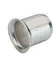 Douille Ø extérieur 8mm acier nickelé pour taquet d'étagère tige lisse Ø 7mm QDCR - 90131F09E