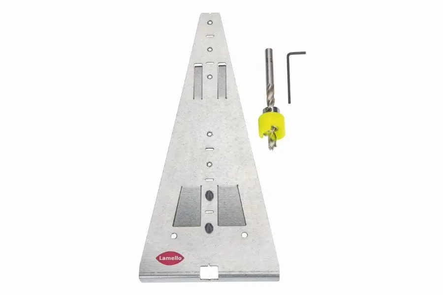 Gabarit de marquage DIVARIO P-18 LAMELLO - Foret et réglage de profondeur inclus - 125510