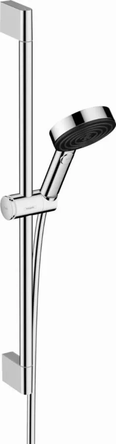 Set de douche 105 Pulsify Select S 3jets EcoSmart 9l/min avec barre C 65 cm chromé - HANSGROHE - 24161000 Set de douche 105 Pulsify Select S 3jets EcoSmart 9l/min avec barre C 65 cm chromé - HANSGROHE - 24161000