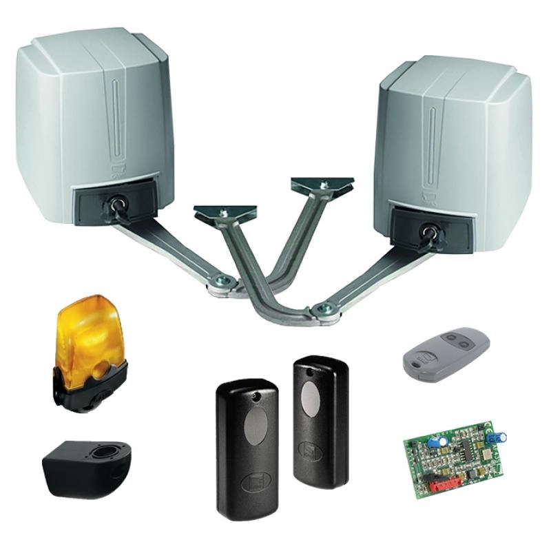 Kit FAST70 CAME 230V pour portails 2 battants 2m30 par vantail - 001U1872 Kit FAST70 CAME 230V pour portails 2 battants 2m30 par vantail - 001U1872