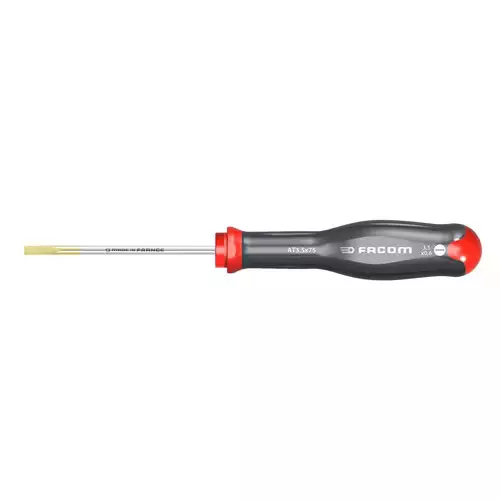 Tournevis Protwist pour vis à fente - lame fraisée 5x75 - FACOM - AT3.5x75 Tournevis Protwist pour vis à fente - lame fraisée 5x75 - FACOM - AT3.5x75