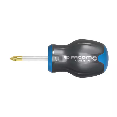 Tournevis Protwist pour vis cruciforme Pozidriv lame courte PZ 1x25 - FACOM - ATD1X25