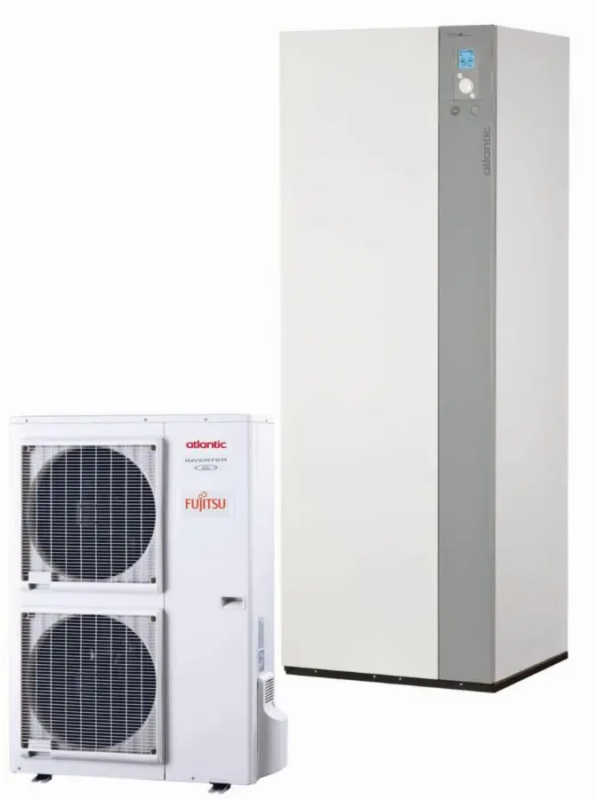 Pompe à chaleur air/eau Alfea Split Inverter Excellia HP Duo A.I. Tri 15 - ATLANTIC - 526642