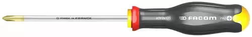 Tournevis Protwist pour vis cruciformes Phillips PH 2x125 - FACOM - Lame ronde - ATP2X125 Tournevis Protwist pour vis cruciformes Phillips PH 2x125 - FACOM - Lame ronde - ATP2X125