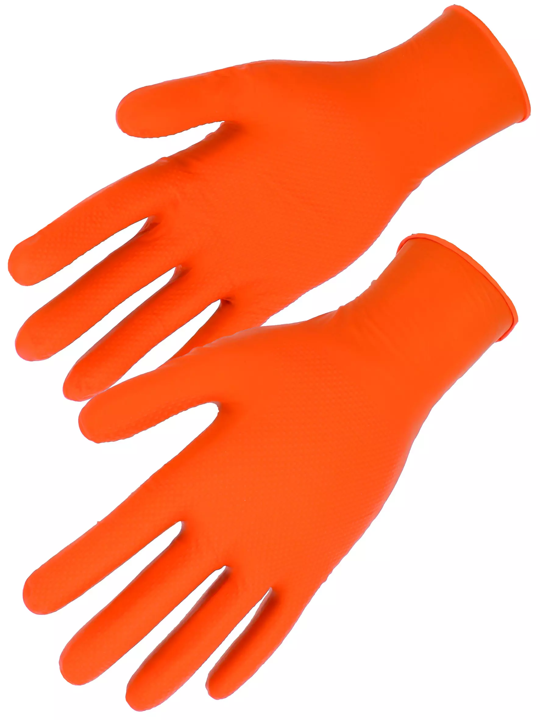 Gant nitrile AQL 1,5 - Boite de 100 - Finition gaufrée - Ambidextre - T.L - SINGER FRERES - AUU700089