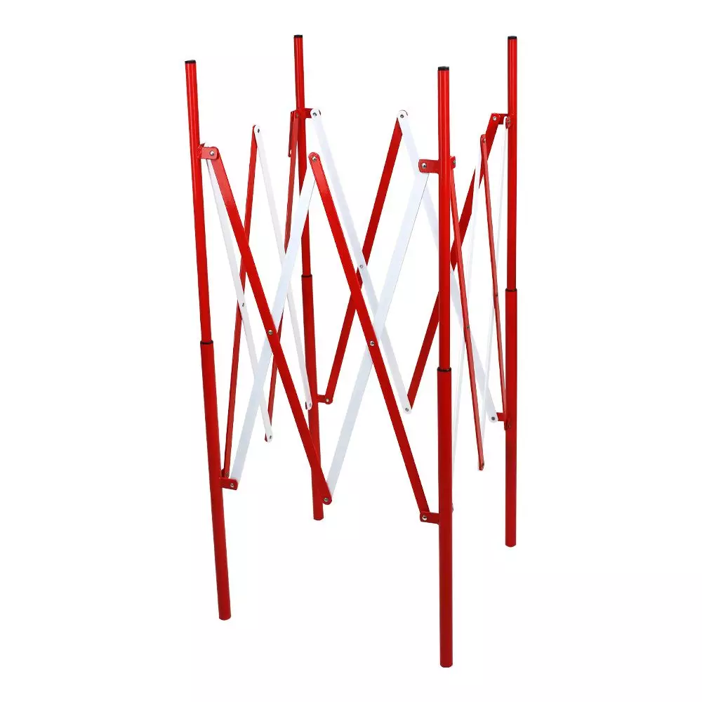 Barrière de regard extensible - Rouge/Blanc - 1,30 m x 1,15 m - NOVAP - 8000271 Barrière de regard extensible - Rouge/Blanc - 1,30 m x 1,15 m - NOVAP - 8000271