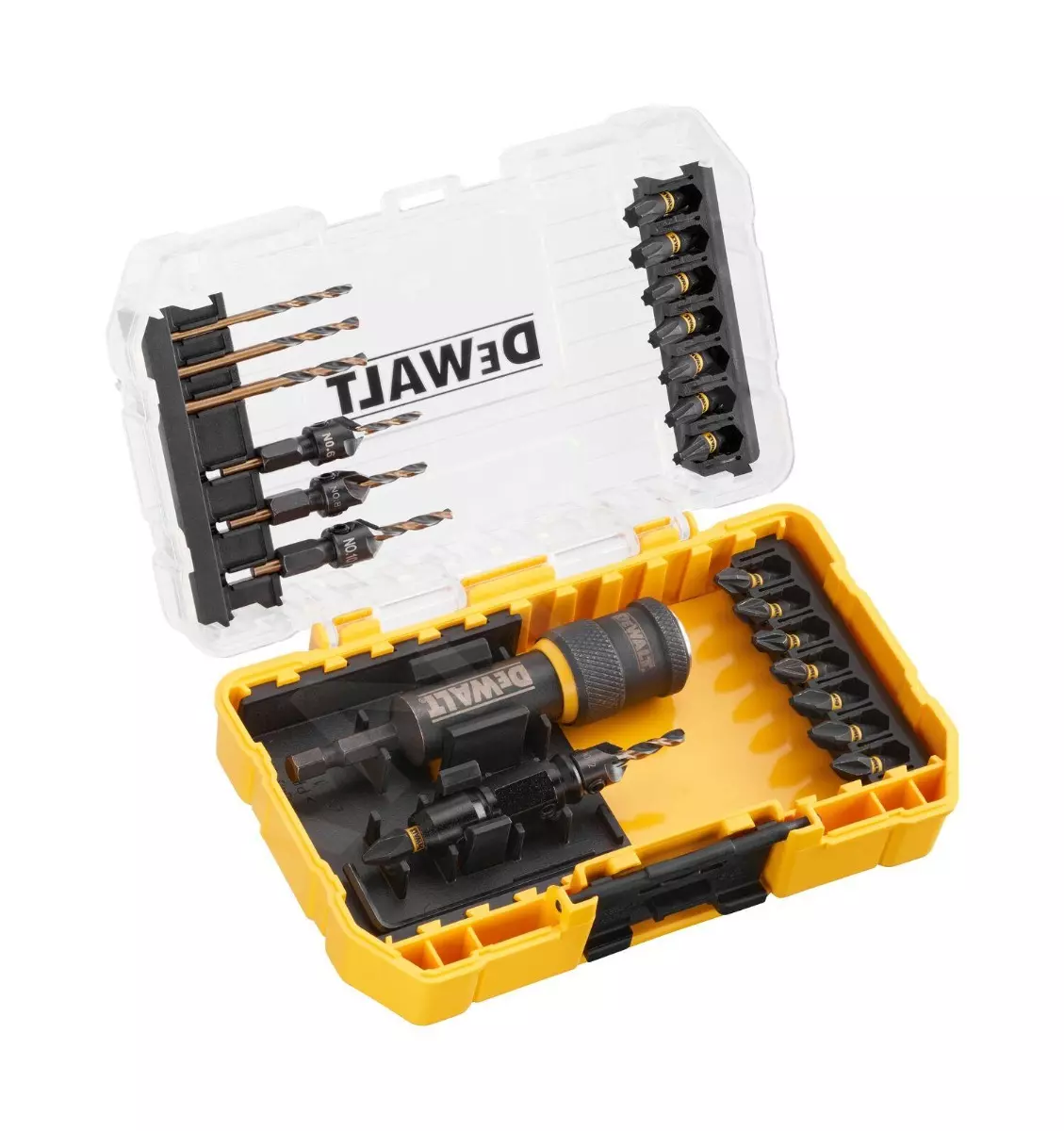 Set de forets et accessoires Flip and Drive, Tough Case - DEWALT - DT70779T