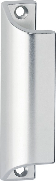 Poignée porte-fenêtre aileron profilée 430 HOPPE L.90 mm - Alu anodisé argent F1 - 517077