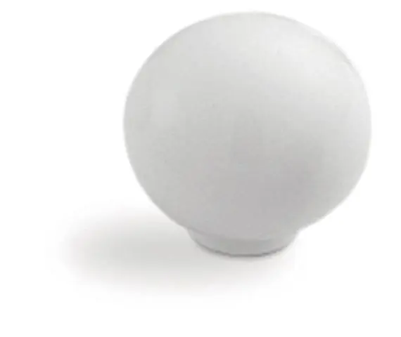 Bouton résine blanc ESTAMP - Ø 34 mm - 5001/002 