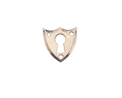Entrée écusson 4084-40 fer rouille cire