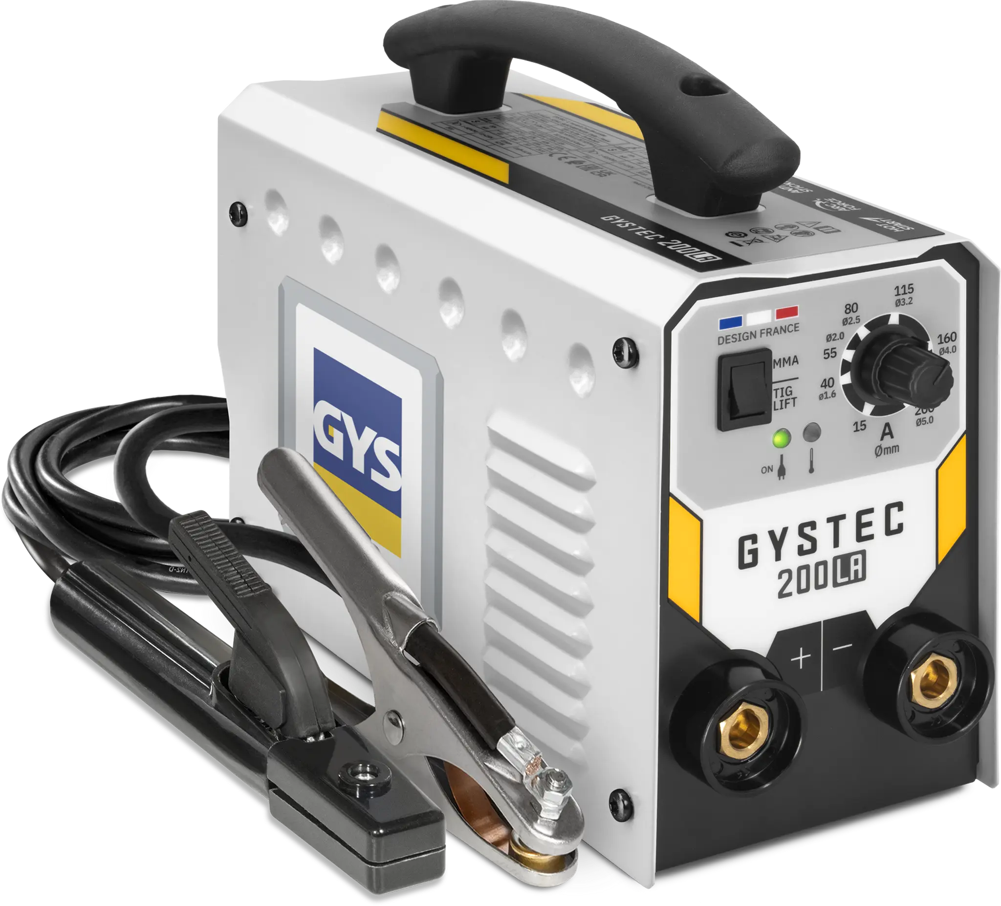 Poste à souder Inverter GYSTEC 200 LA MMA et TIG Lift 200 A avec valise et accessoires - GYS - 084926