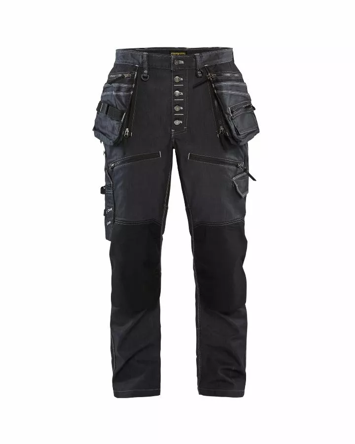 Pantalon artisan X1900 - Stretch T.42 - MARINE/NOIR - BLAKLADER - 199911418999-42