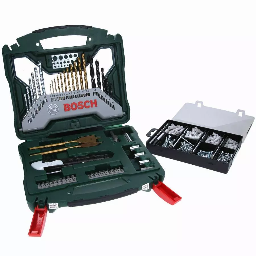 Coffret perçage vissage X-Line 50 + Fixing BOSCH - 2607017523 Coffret perçage vissage X-Line 50 + Fixing BOSCH - 2607017523
