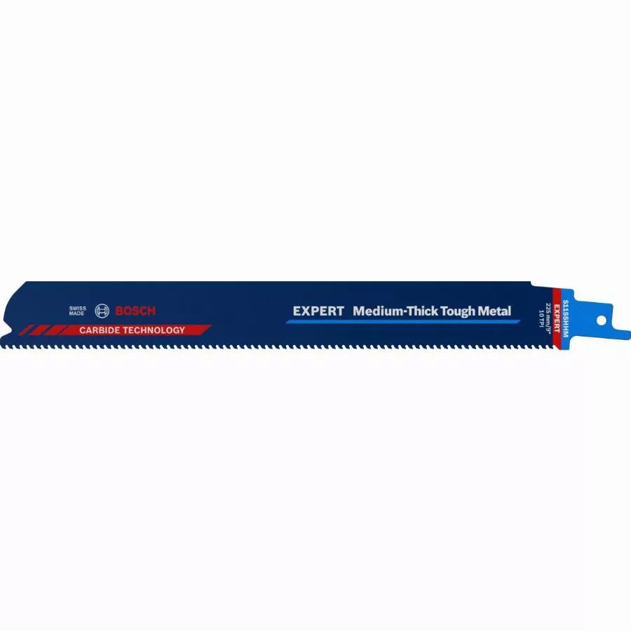 Lame scie sabre carbure précision Expert métal S HHM BOSCH - HHM Lame scie sabre carbure précision Expert métal S HHM BOSCH - HHM