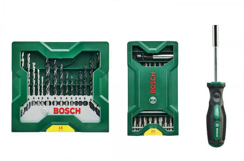 Jeu de 41 embouts + tournevis porte-embout Mini X-Lin BOSCH - 2607017655