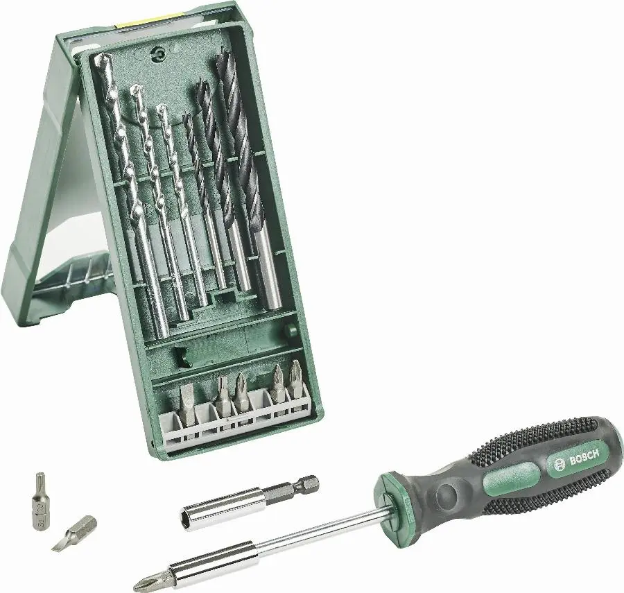 Jeu de 14 embouts et forets + tournevis porte-embout Mini X-Line BOSCH - 2607017654