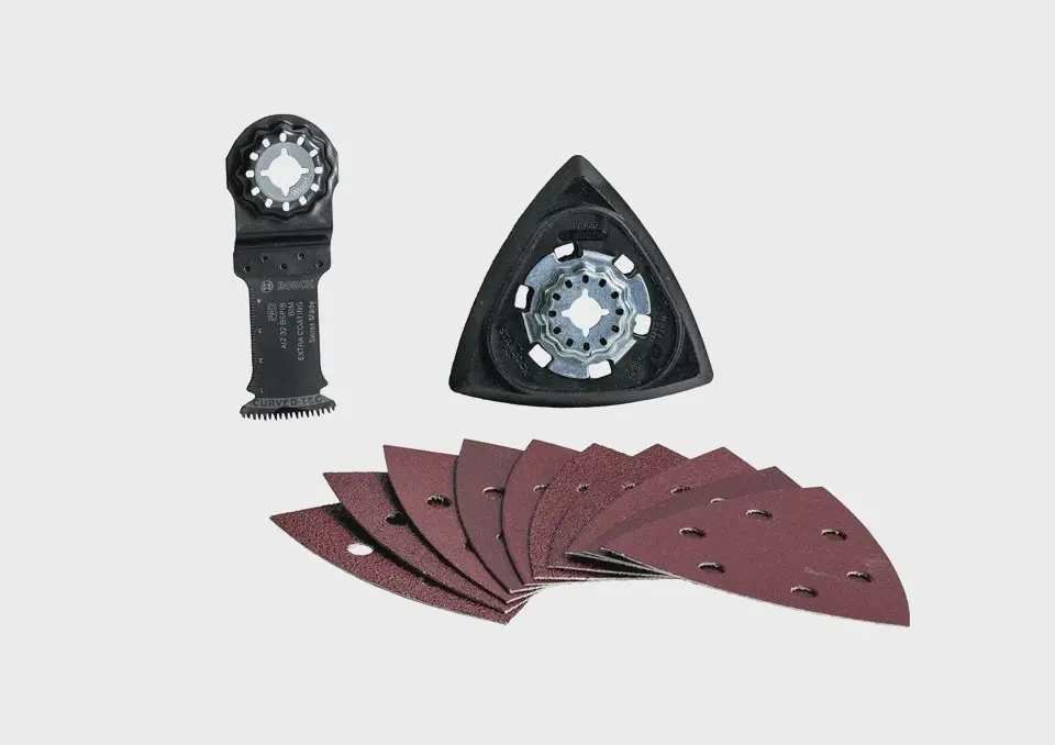 Coffret de 3 accessoires Starlock pour le travail du bois – BOSCH – 061599769G