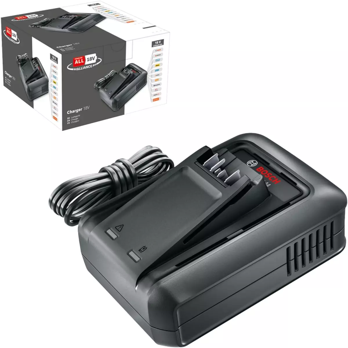 Chargeur rapide de batterie pour outils 14,4V & 18V - BOSCH - 1600A031X0 Chargeur rapide de batterie pour outils 14,4V & 18V - BOSCH - 1600A031X0