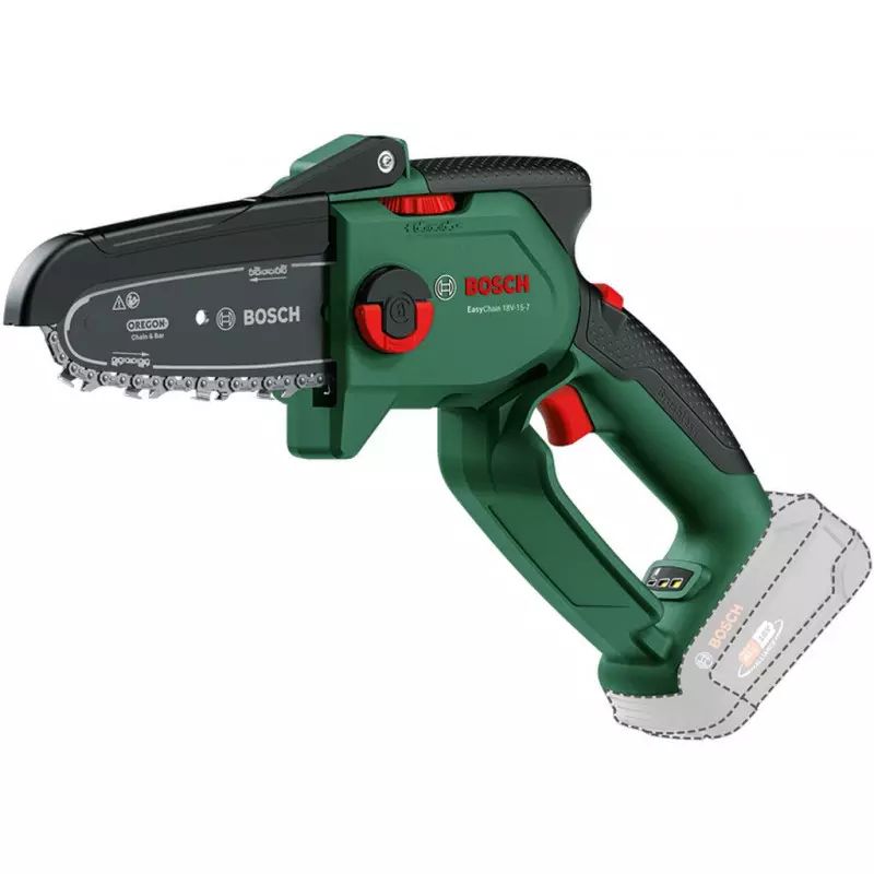 EasyChain 18V-15-7 Tronçonneuse a chaîne sans fil - BOSCH VERT - sans batterie , ni chargeur - 06008B8901