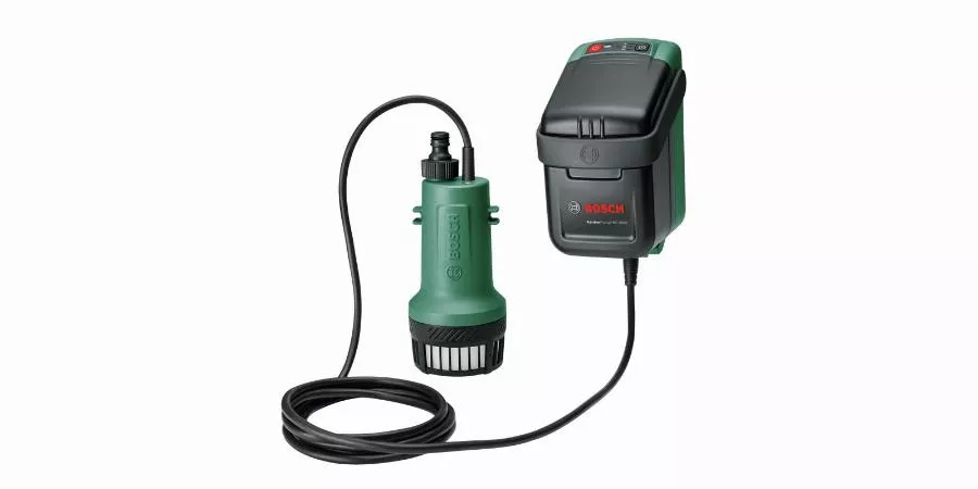 Pompe sans fil GardenPump 18V-2000 BOSCH VERT 1x2.5Ah - 06008C4202