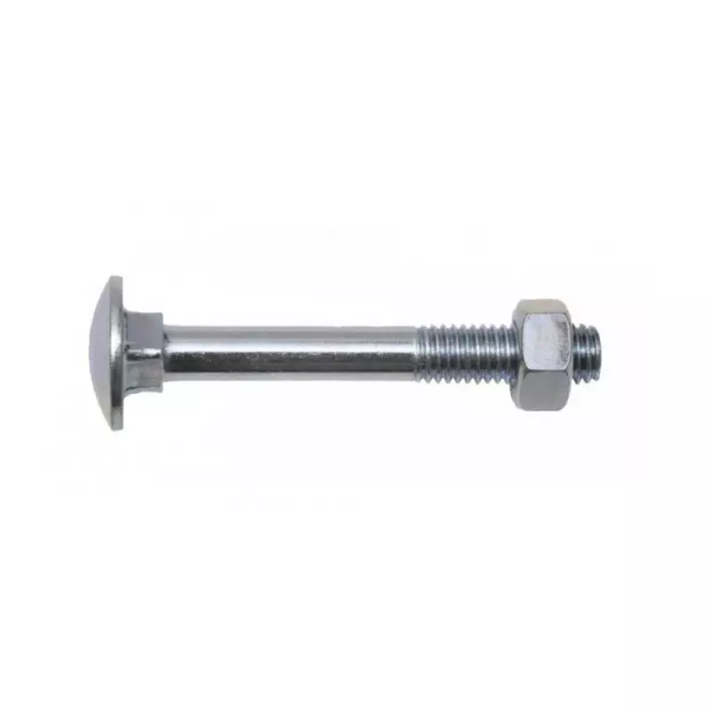 Boulon VISWOOD Tête ronde collet caré - AZ 4.8 - Ø6 x 65 mm - Boite de 100 - 5016065 Boulon VISWOOD Tête ronde collet caré - AZ 4.8 - Ø6 x 65 mm - Boite de 100 - 5016065