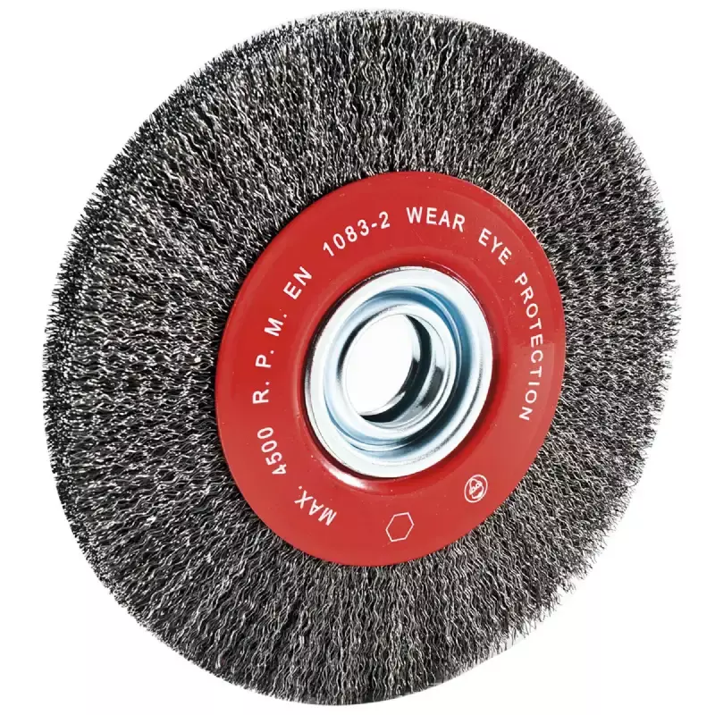 Brosse métallique en acier ondulé 200mm - LEMAN - 410.2 Brosse métallique en acier ondulé 200mm - LEMAN - 410.2